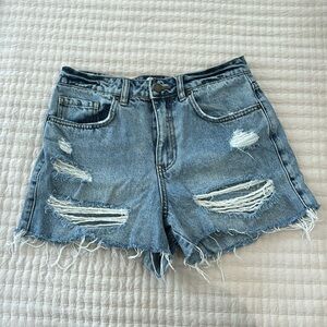 O’Neill Distressed Denim Cutoff Shorts